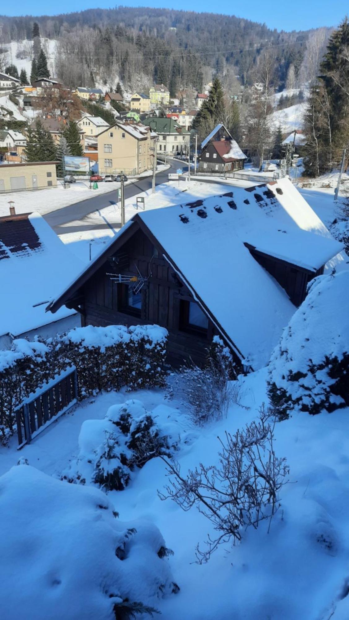 Apartman Albrecht Albrechtice v Jizerskych horach Exteriör bild