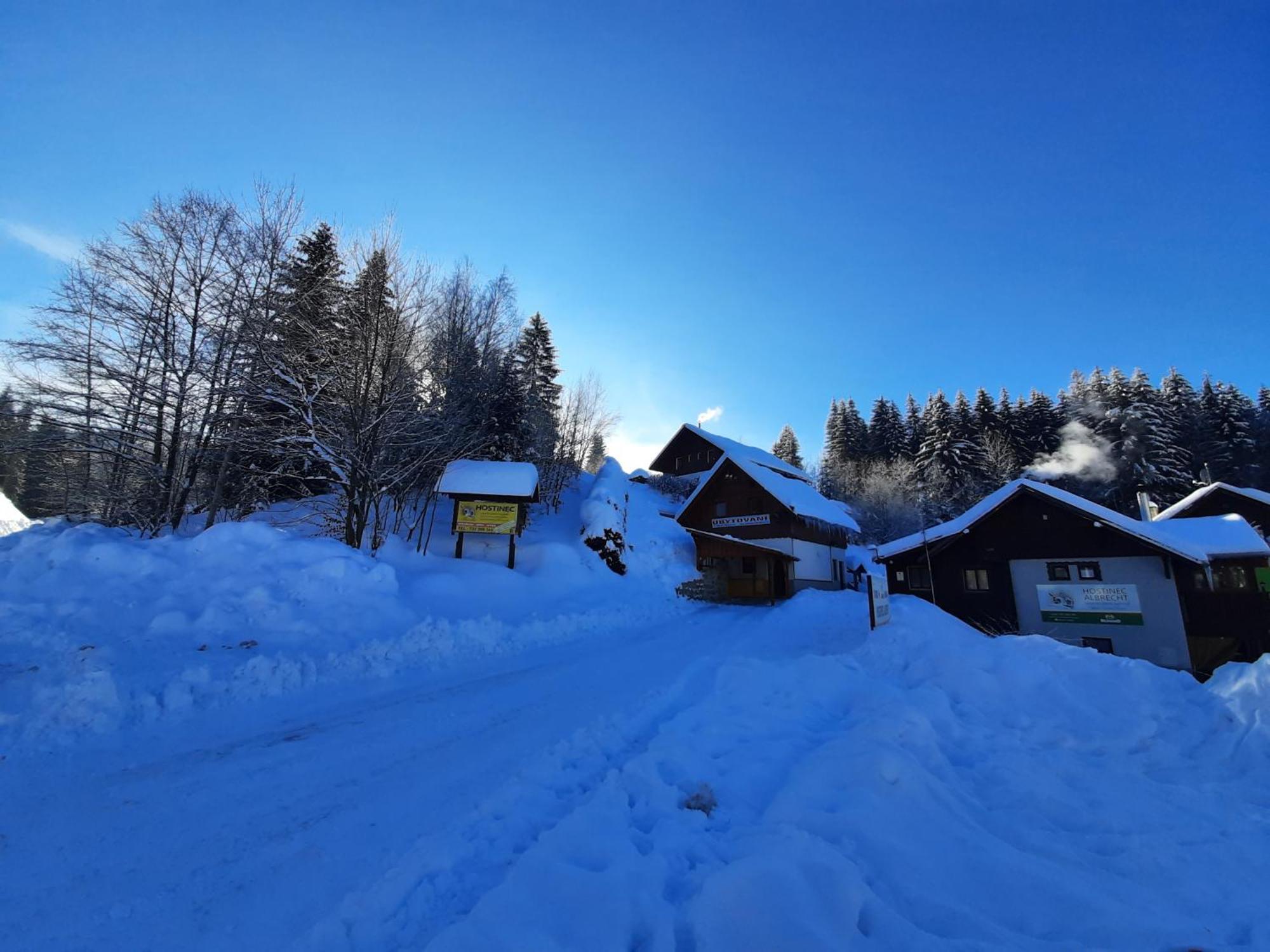 Apartman Albrecht Albrechtice v Jizerskych horach Exteriör bild